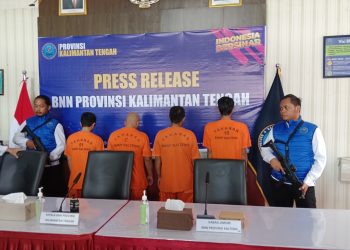 BNNP Kalteng Gagalkan Transaksi Sabu Asal Kalbar