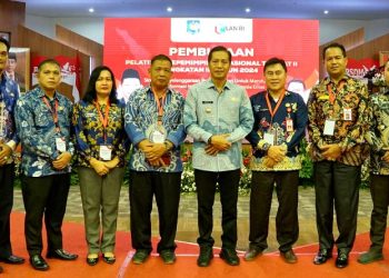 Lima Pejabat Eselon II Barito Utara Ikuti PKN Tingkat II Angkatan III Tahun 2024
