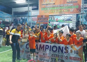 Hanura Kalteng Gelar Turnamen Futsal Peringati HUT ke-17, Heriadi Harapkan Muncul Bibit Pemain Timnas Indonesia ke Depan