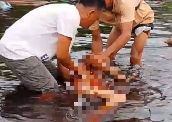 Mayat Lansia Mengapung di Parit Gegerkan Warga Danau Rangas