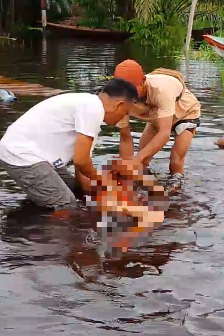Mayat Lansia Mengapung di Parit Gegerkan Warga Danau Rangas