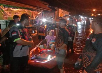 Banjir Meluas, Ratusan Warga Terpaksa Mengungsi