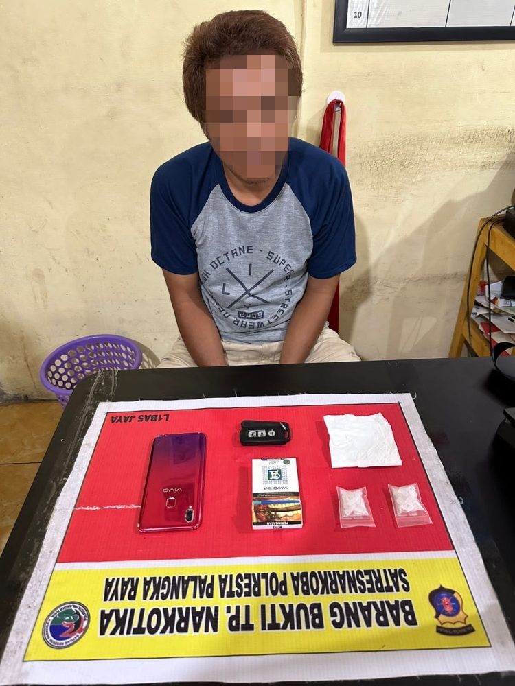 Bawa Dua Paket Sabu, Pengendara Motor Diringkus Polisi