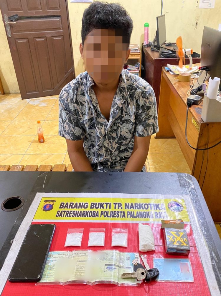 Polresta Ringkus Pria Pemilik Tiga Paket Sabu