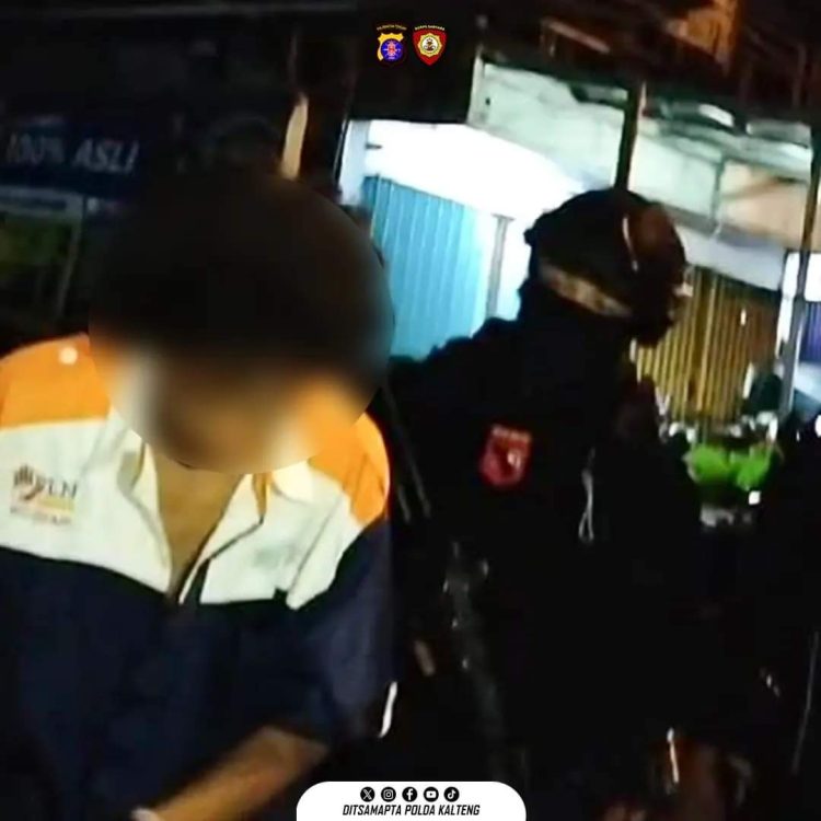 PPRC Amankan Pria Mabuk Lem di Jalan Murjani