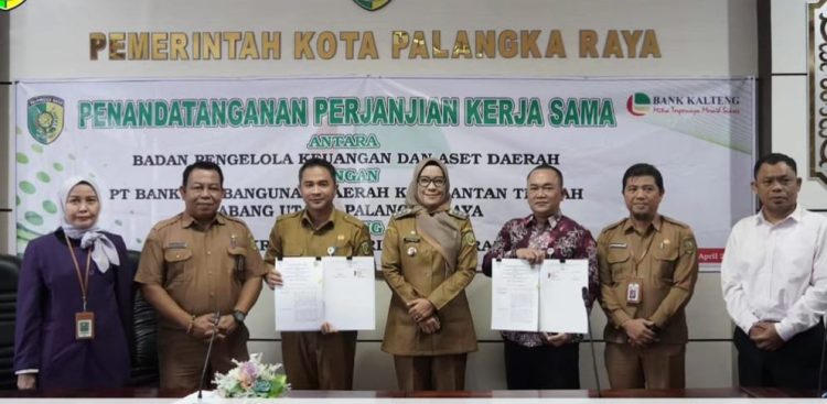 Pemko Kembali Jalin Kerja Sama dengan Bank Kalteng