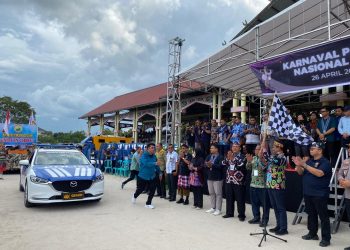 Ratusan Umat Kritiani Ramaikan Karnaval Paskah Nasional