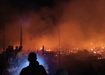 Si Jago Merah Berkobar di Komplek Ponton