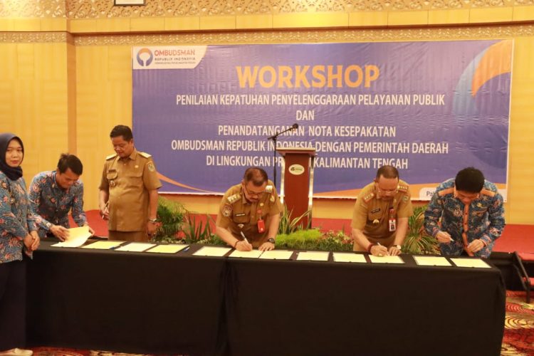 Kepatuhan Pelayanan Publik di Kalteng Meningkat Signifikan
