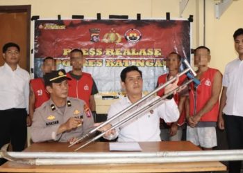 Empat Pemuda Terciduk Menjarah Sawit Milik Perusahaan