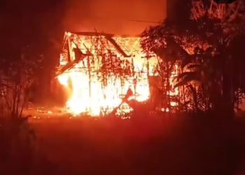 Rumah Kosong di Palangka Raya Kembali Terbakar