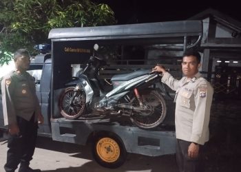Panik Tepergok, Dua Pencuri Kabur ke Hutan Tinggalkan Motor