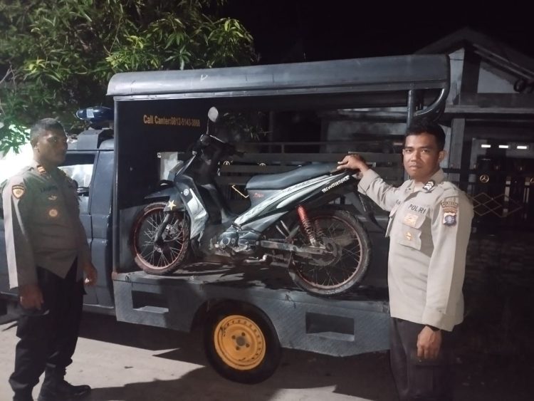 Panik Tepergok, Dua Pencuri Kabur ke Hutan Tinggalkan Motor