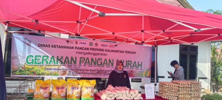 Dinas Ketahanan Gelar Gerakan Pangan Murah