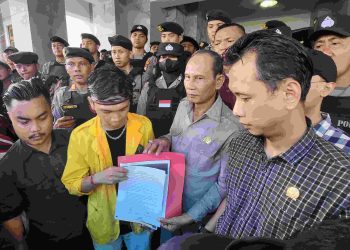 Pimpinan DPRD Kalteng Terima Aspirasi Mahasiswa