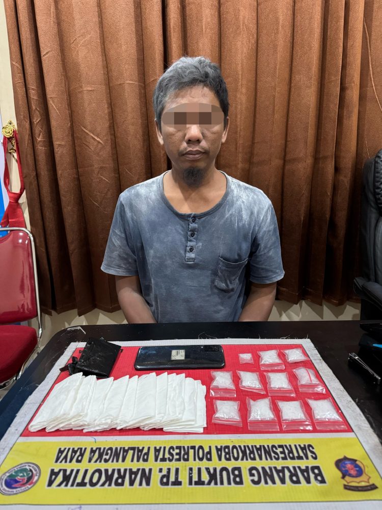 Bawa 11 Paket Sabu, Warga Jalan G Obos Diringkus Polisi