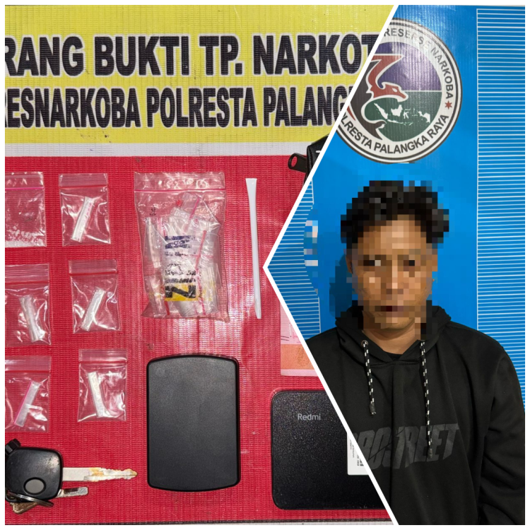 Polresta Ringkus Pengedar Sabu Spesialis Wilayah Jekan Raya