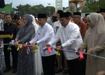 Agustiar dan Edy Pratowo Resmikan National Halal Fair 2025