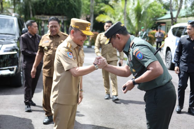 Pemprov Kalteng Perkuat Kolaborasi dengan Korem dan Kejaksaan  