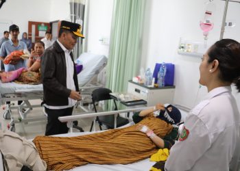 Gubernur Tinjau Layanan Kesehatan di RSUD Doris Sylvanus