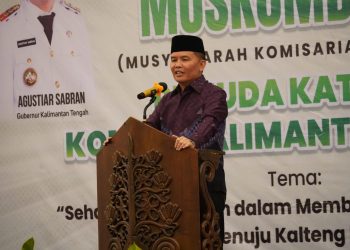 Gubernur Ajak Pemuda Katolik Berpartisipasi Membangun Generasi Muda