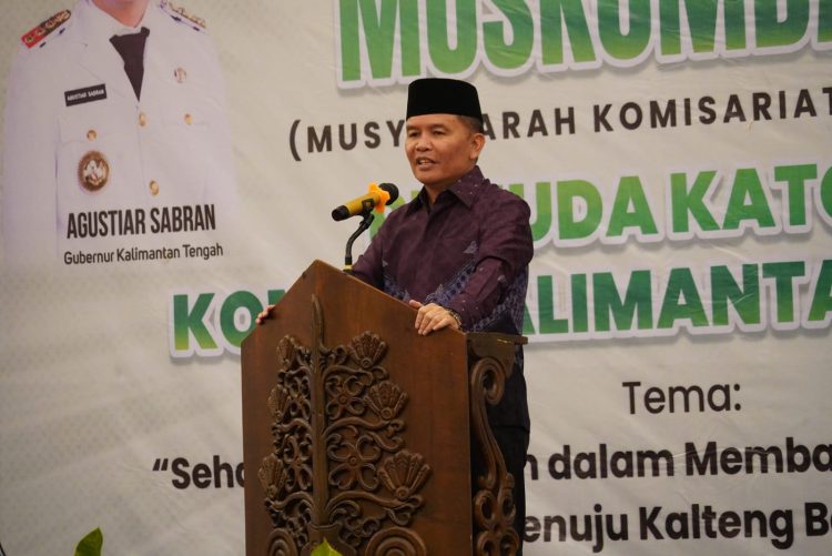 Gubernur Ajak Pemuda Katolik Berpartisipasi Membangun Generasi Muda