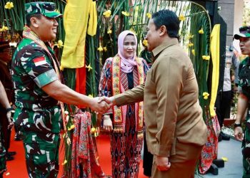 Pangdam Tanjung Pura Kunker ke Palangka Raya