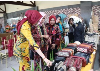 Dekranasda Kalteng Siap Bersinergi dengan Persit Kartika Chandra Kirana