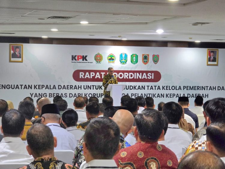 Gubernur Hadiri Rakor Bersama KPK Demi Tata Kelola Pemerintahan Bebas dari Korupsi
