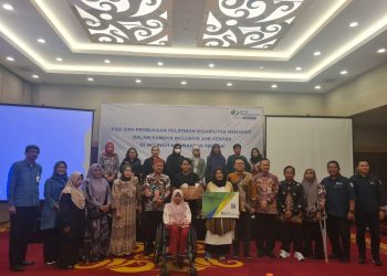 Disnakertrans Buka Pelatihan Menjahit Bagi Penyandang Disabilitas