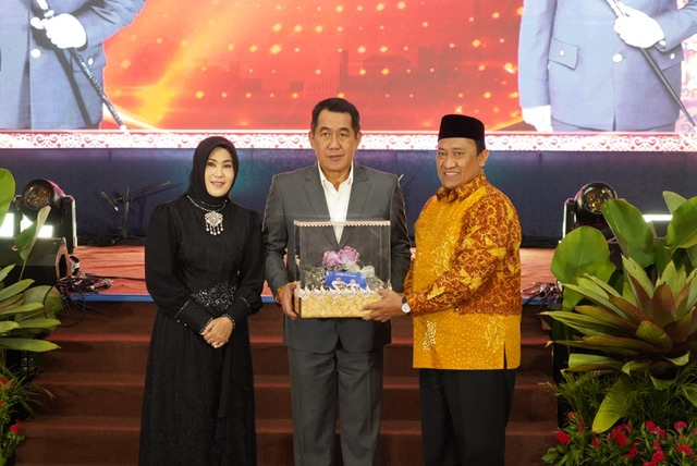 Wagub Hadiri Kenal Pamit Kapolda Kalteng