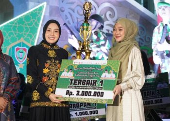 Ketua TP-PKK Tutup Kalteng Ramadan Festival dan Bazar UMKM