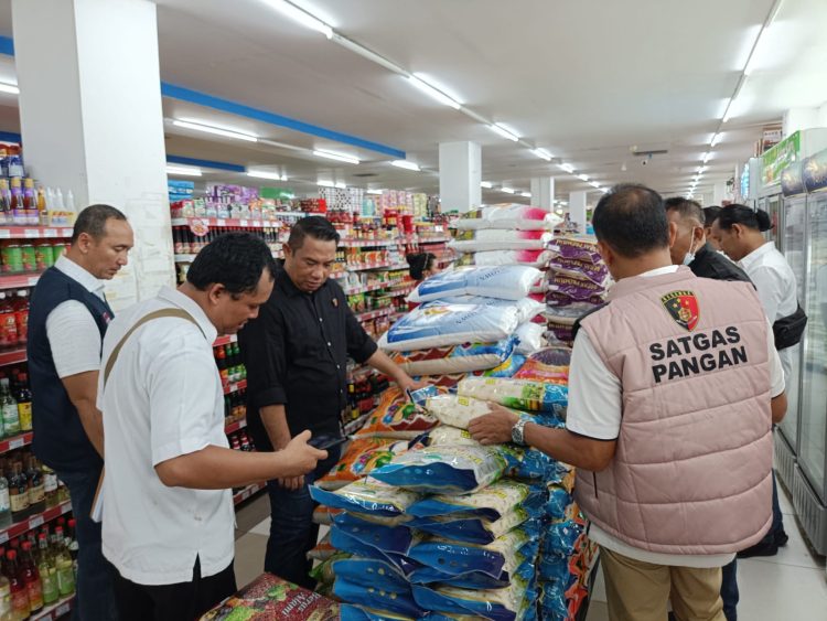 Tim Satgas Pangan Polda Kalteng Sidak Pelaku Usaha
