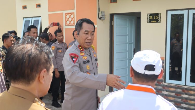 Kapolda Resmikan Perumahan Bersubsidi untuk Personel