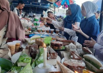 Ketua TP PKK Ingatkan Pentingnya Menjaga Kebersihan Pasar Ramadan