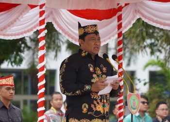 Wagub Pimpin Apel Besar Hari Pertama Kerja di Tahun 2025
