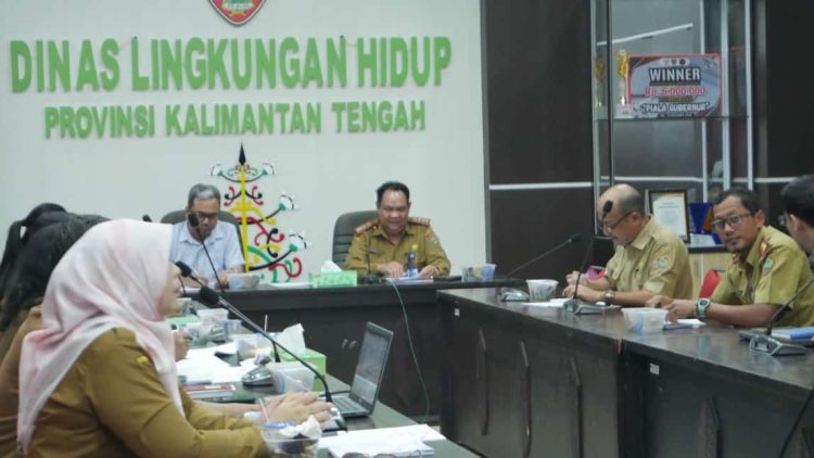 DLH Kalteng Gelar Rapat Terkait Redd++