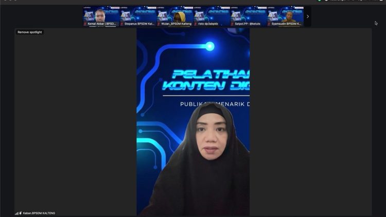 BPSDM Latih ASN untuk Mampu Membuat Konten Digital Kekinian