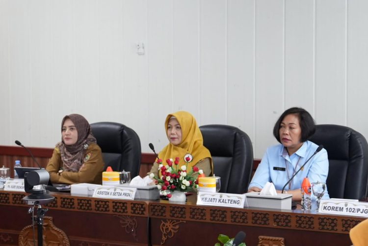 Pemprov Kalteng Ikuti Rakor Tinjauan Inflasi Bersama Mendagri