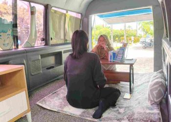 Mobil Eskrim Layani Konsultasi Gratis dengan Psikolog