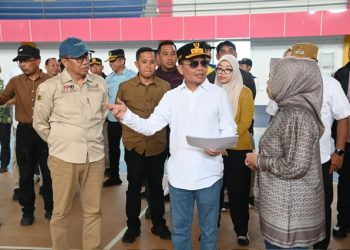 Gubernur Tinjau Sejumlah Sarana Olahraga di Pangkalan Bun
