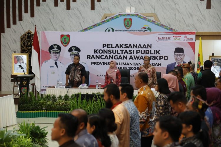 Pemprov Kalteng Gelar Konsultasi Publik Rancangan Awal RKPD 2026
