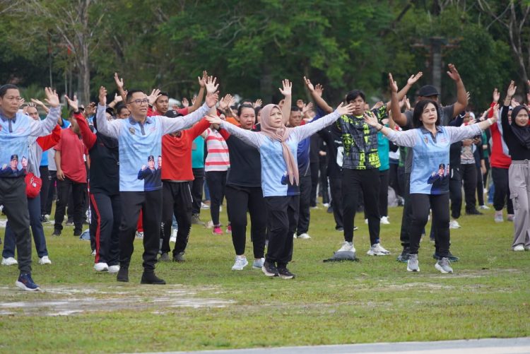 Tingkatkan Kebugaran dan Kekompakan dengan Senam Pagi Bersama