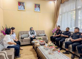 Badan Kesbangpol Gelar Audiensi Besama Senkom Mitra Polri