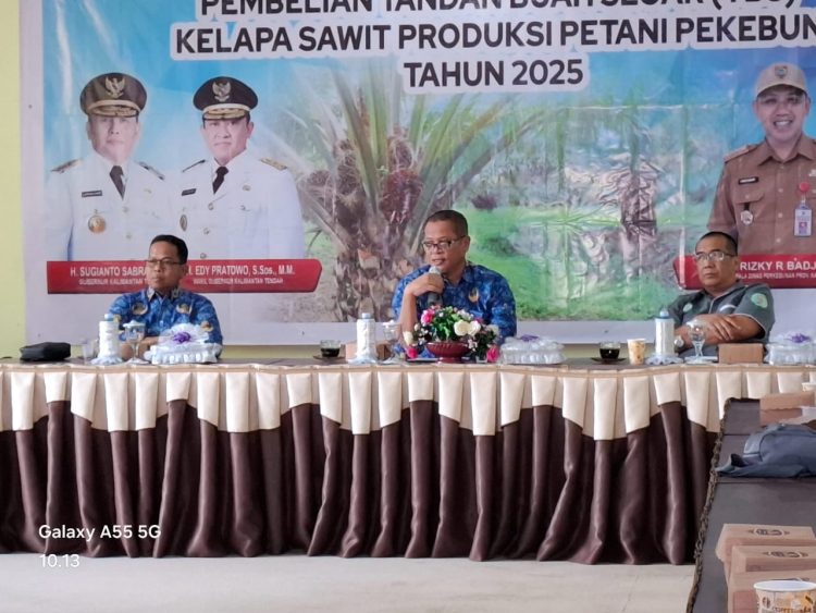Disbun Gelar Rapat Penetapan Harga Pembelian TBS