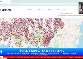 Kalteng Optimalkan MBG dengan Aplikasi Pena Berkah