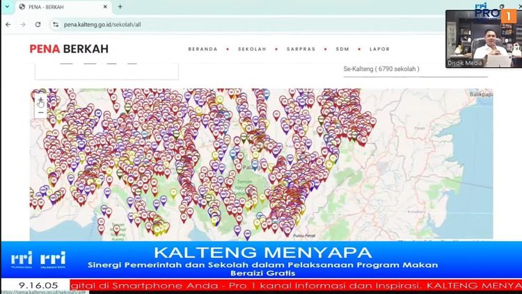 Kalteng Optimalkan MBG dengan Aplikasi Pena Berkah