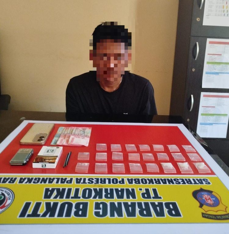 Polisi Ringkus Amat Waluh, Ditemukan Puluhan Paket Sabu