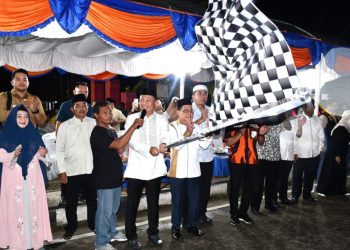 Bupati Lepas Peserta Lomba Bagarakan Sahur