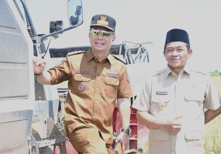 Bupati Optimis Barsel Mampu Surplus Padi